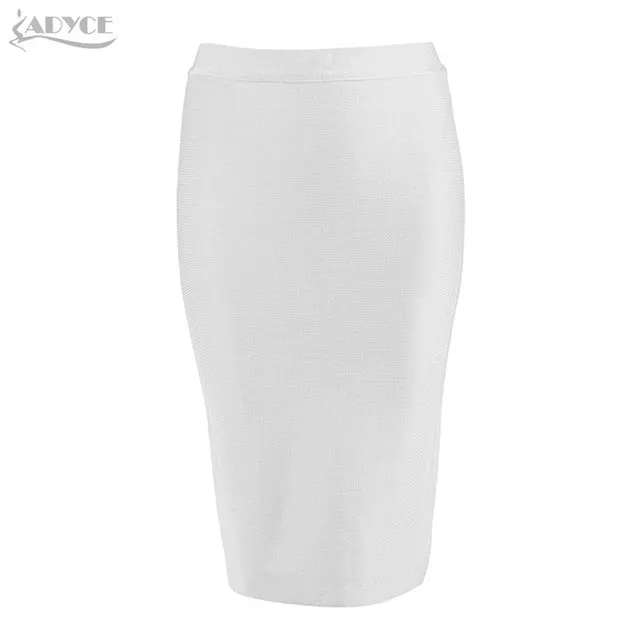 2017 new women sexy bodycon skirt knee-length bandage skirt  khaki  blue red white black unde celebrity skirt wholesale