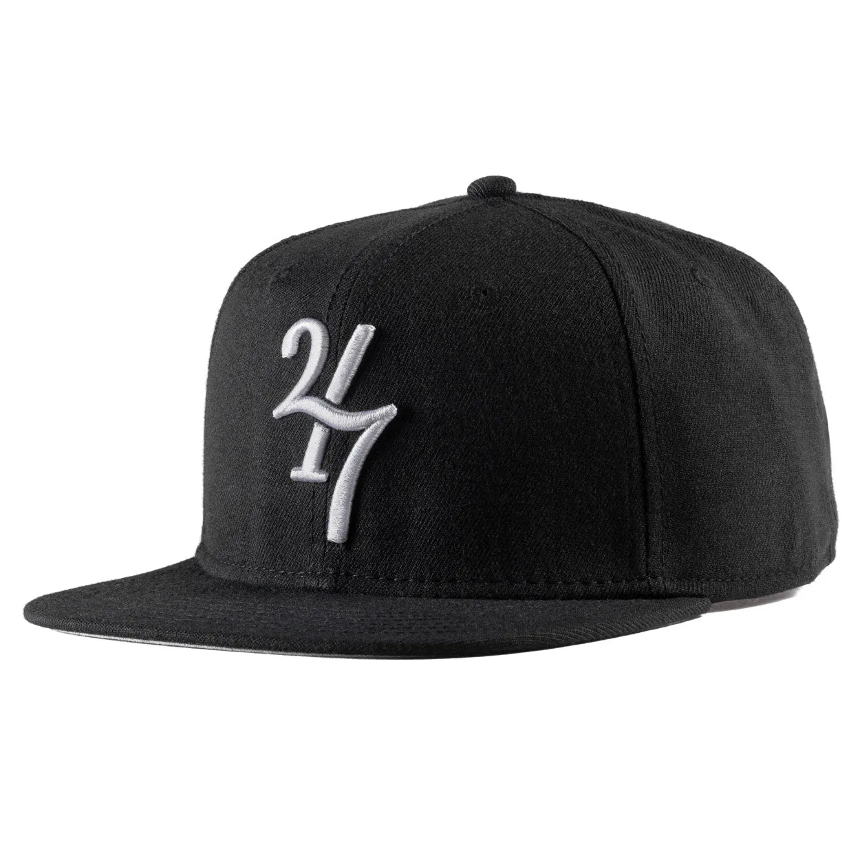 24/7 Black Snapback