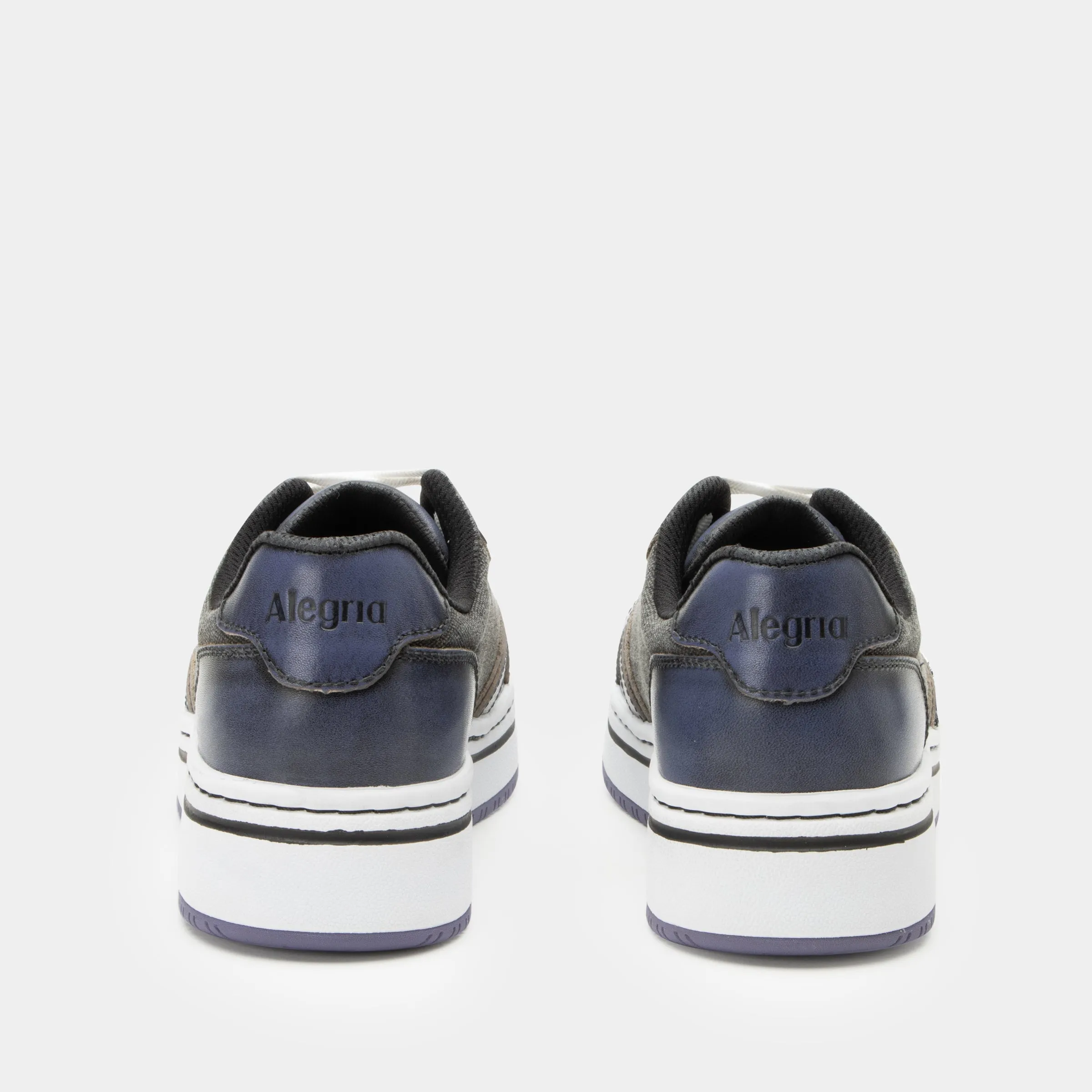 Alyster Blue Black Shoe