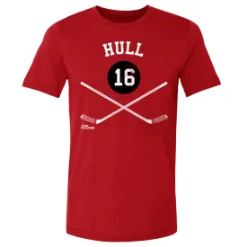 Bobby Hull Chicago 16 Sticks WHT