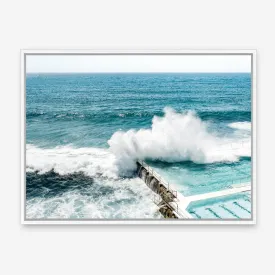 Bondi Swimming Pool I Photo Canvas Print