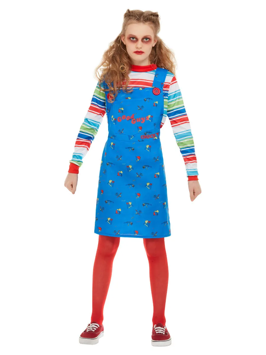 Girls Costume - Chucky Blue Costume