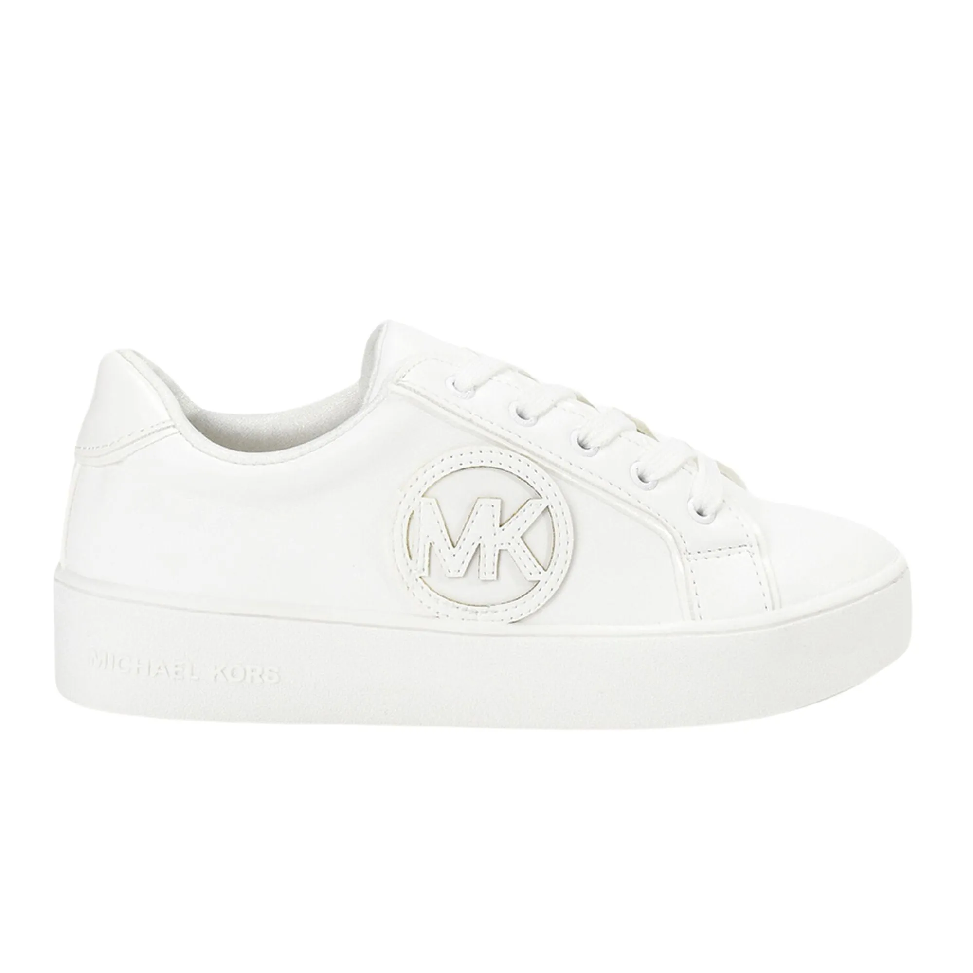 Michael Kors Jordana Poppy White Sneakers