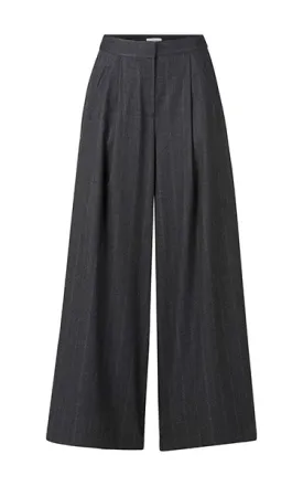 Rich & Royal Palazzo Pants Anthracite