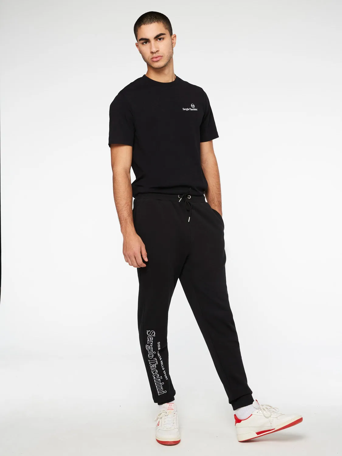 Sergio Tacchini Serif Logo Sweatpant