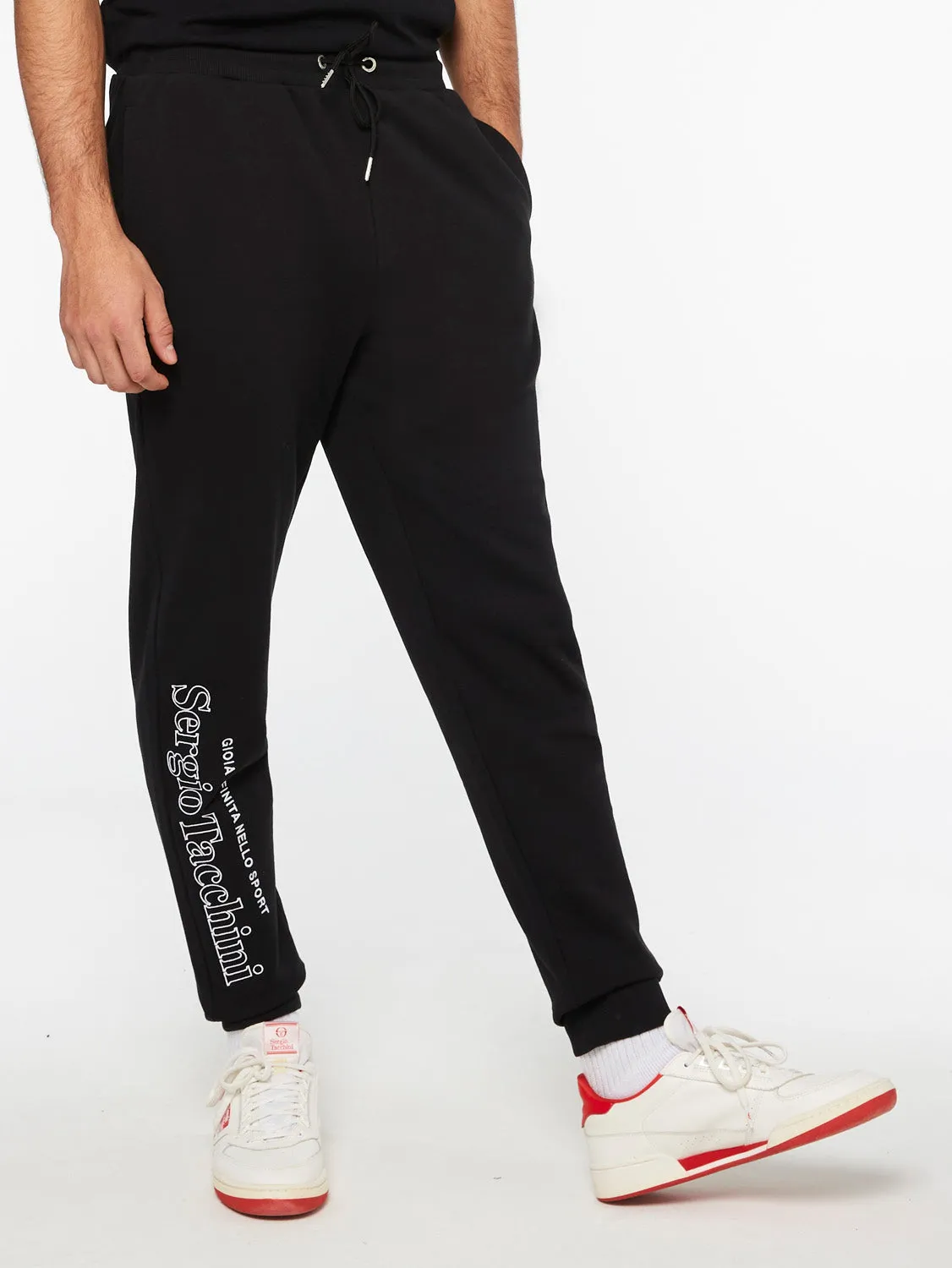 Sergio Tacchini Serif Logo Sweatpant