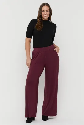 Tilly Pants - Burgundy